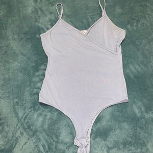Light blue bodysuit